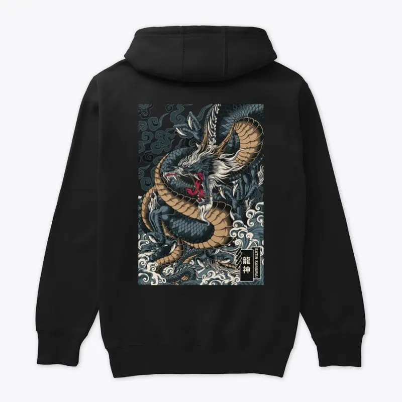 RYUJIN Japanese Dragon Hoodie