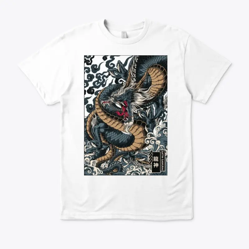 RYUJIN Japanese Dragon T-shirt