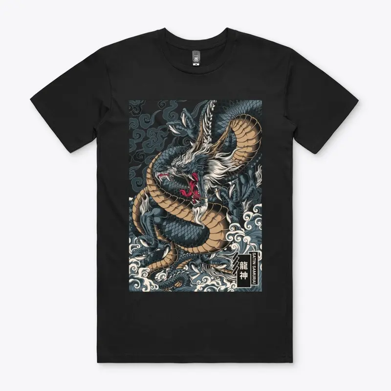 RYUJIN Japanese Dragon T-shirt