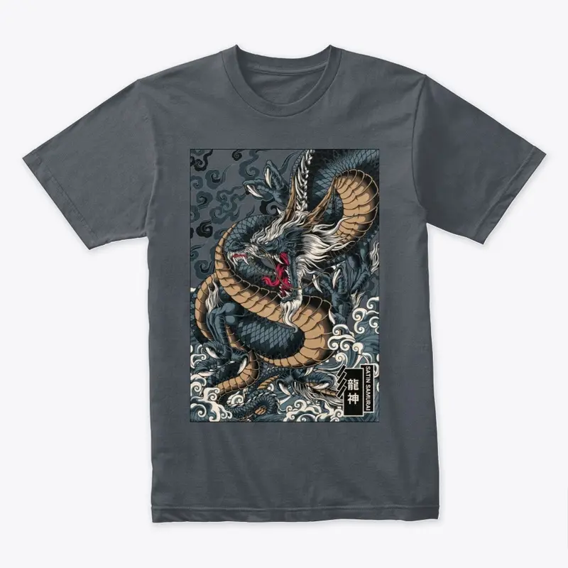 RYUJIN Japanese Dragon T-shirt